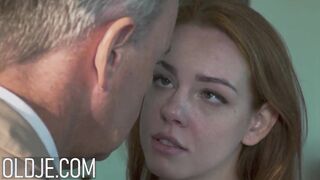 Becky California Gangbang with 7 Oldjes - Full Video Only At Oldje