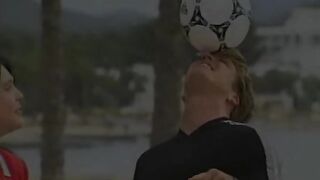 Vintage outdoor sex in hot vacation home and facial