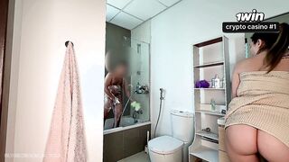 That Ass Was Too Much - Stepson Loses Control When Stepmom Walks In Naked