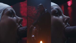 Frozen Nun in Ritual Orgy