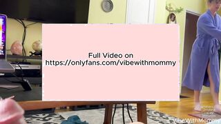 Stepmom's Tease Ends in Regret