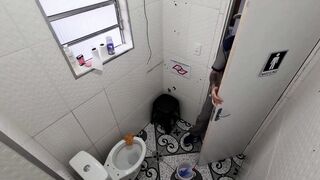 Married nurse has affair with cleaner in hospital bathroom