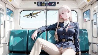 Seductive Officer in Uniform