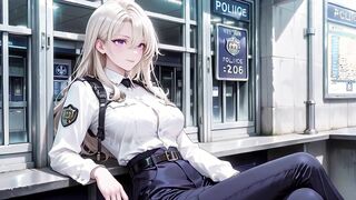 Oiled in Uniform: A Private Encounter