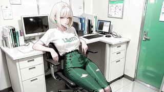 Office Intern Balances Professionalism and Private Desires