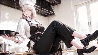 Sensual Chef in Kitchen and Bedroom