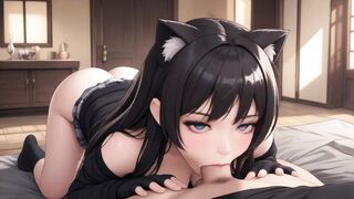 Anime Character in Explicit Encounter