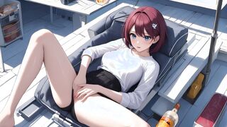 POV Intimate Encounter in Bedroom