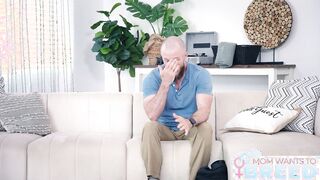 Stepmother begs for creampie in passionate encounter