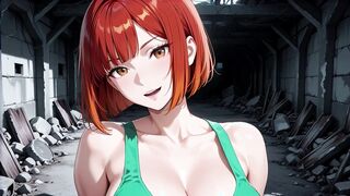 Redhead in Ruined Factory