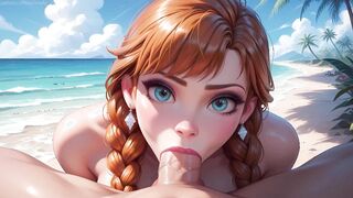 Public Beach Encounter