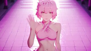 Hell's Paradise Hentai Scene in POV