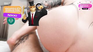 POV Creampie in Cowgirl with Orgasm