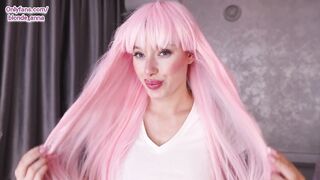 Blowjob and Creampie in Wig Collection