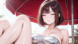 Bikini Encounter Ends in Intense Release