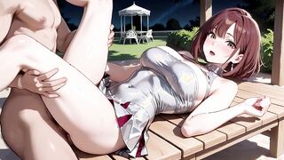 Bikini Encounter Ends in Intense Release