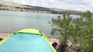 Group Encounter in Tent with Creampie