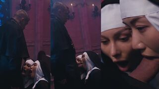 Frozen Nuns: A Moment of Stillness