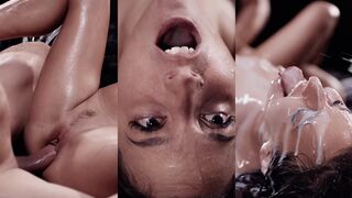 Cumflation Fetish Scene With Intense Climax