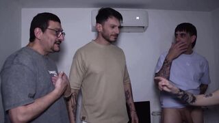 Delivery encounter turns into unexpected group encounter