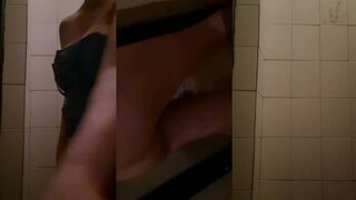 Casasa exhibit in bar bathroom