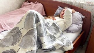 Masturbation and climax captured on camera