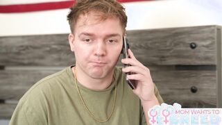 Stepson and stepmother share intimate encounter