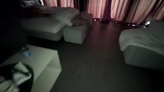 Siblings Share Intimate Moment in Bedroom