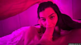 Intimate Encounter in a Pink Bedroom