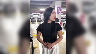 Stranger Flirting To Give Me A Blowjob Until I Spill Milk In Her Mouth