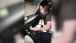 Stranger Flirting To Give Me A Blowjob Until I Spill Milk In Her Mouth