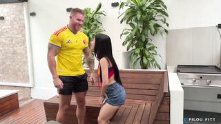 Delivery Girl's Intense Encounter