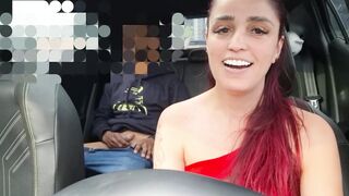 Woman becomes driver and has sex with passengers