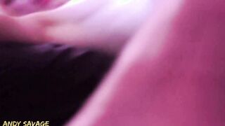 Creamy goth missionary fuck