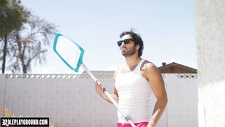 Sophia Locke Hands Her Pool Boy Full Control of Her Pussy