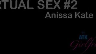 POV - Anissa Kate sucks your hard cock&comma; and rides you before giving you a footjob&period; You blast your load so deep in her pussy&period;