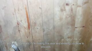 PUNISHED A HOTEL EMPLOYEE WITH CUM ON HER FACE