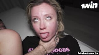 Make Her Cum - Rough Fuck For Blonde College Slut