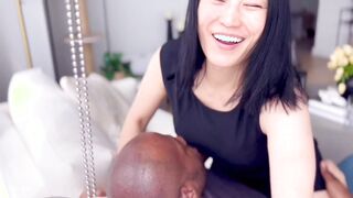 Hot Asian Finance Girl Wants Tinder Dates MASSIVE BBC! [Bruce Wang and Mia Lee]
