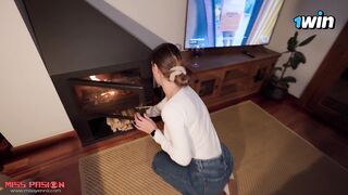 Cold and Firewood ????, the Perfect Combination to Receive all Your Milk ????-