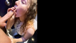 Draining Dicks Is My Passion - Cum Hungry Amateur Teen Swallows 3 Loads