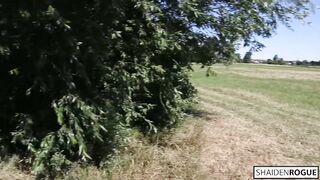 1st Time Outdoor Sex & Swallow