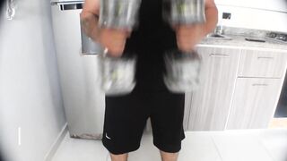 horny stepmom asks me for a massage and something unexpected happens- spanish...