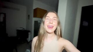 I Roughly Fucked My Green-eyed Gf in the Dorm Room