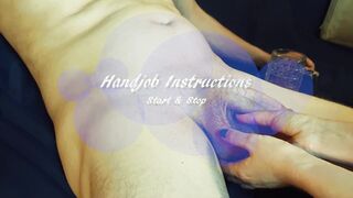 Instructional handjob