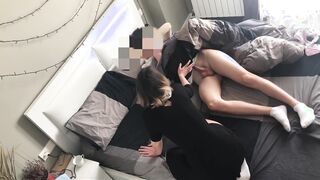 The maid could not resist when she saw her master's penis