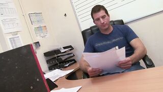 Fucked my older Boss at British London Office