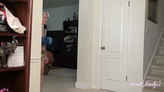 AuntJudys - 69yo Texas Amateur GILF Diane's Yoga Workout