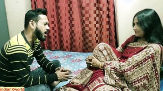 Hardcore romantic sex with close friend’s wife! Dada cums inside my pussy