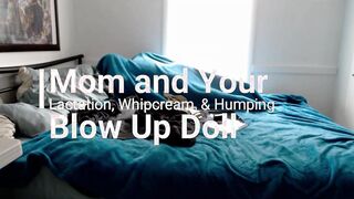 Blow up doll and lactation
